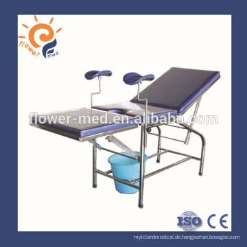 FB-44 Made in China Medizinische Edelstahl Licht Parturition Bed